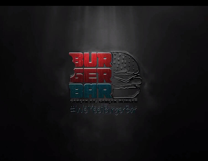 Burger Bar Logo Animasyonu